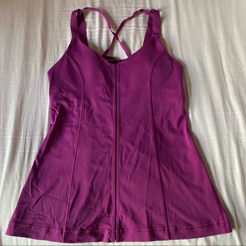 Lululemon Fuchsia Workout Tank Top